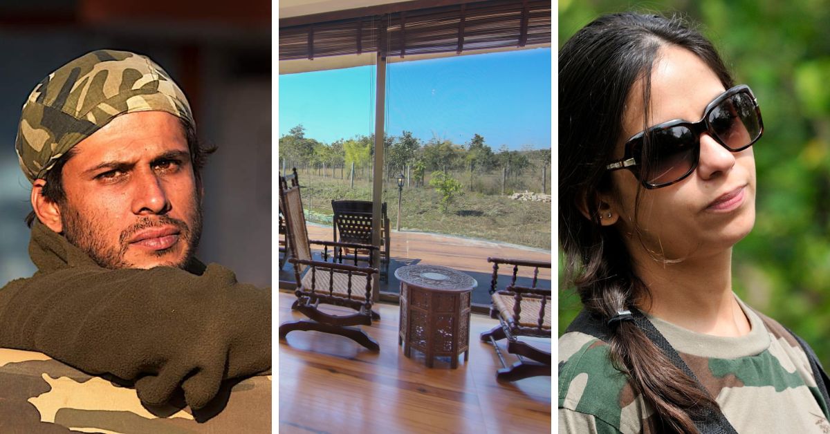 Avantika Chandra and Hans Dalal are both conservationists who spearheaded the project of The Spotted Owlet Homestay