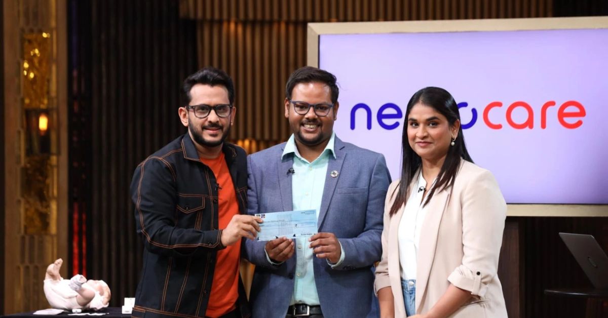 Built by Manoj Sanker and Pratyusha Pareddy, NemoCare Raksha is a wearable device that monitors vital parameters of a newborn