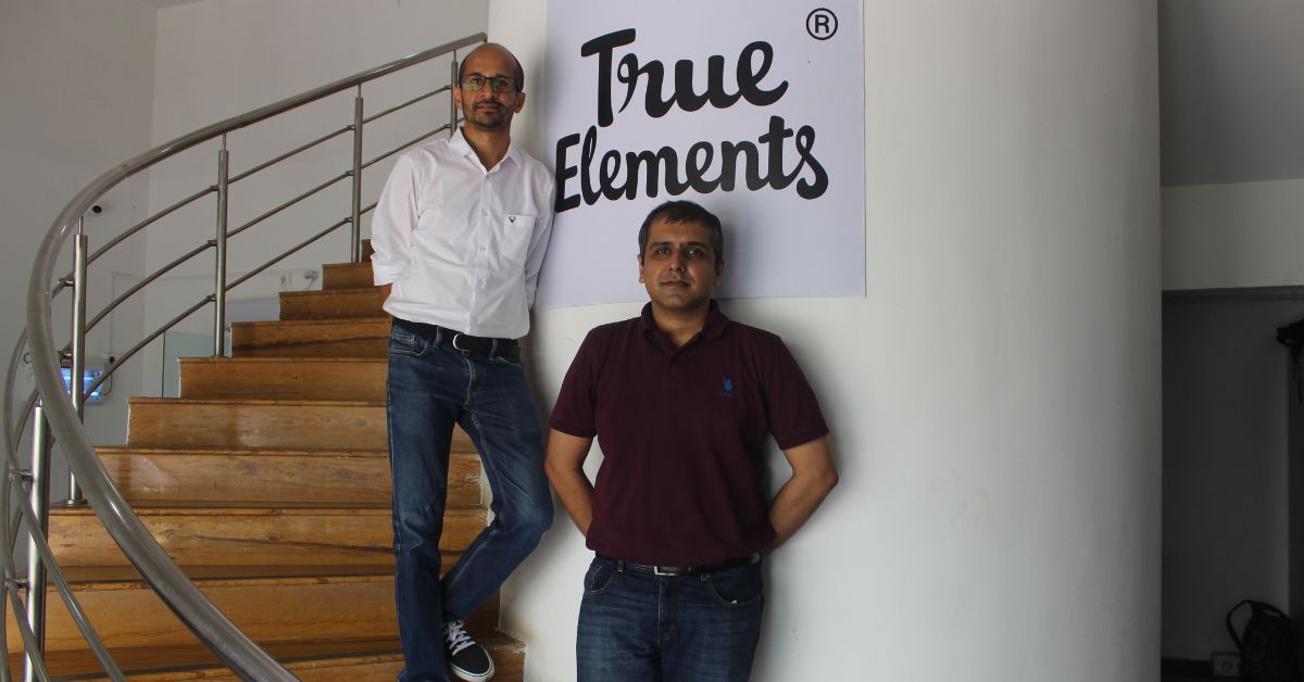 Puru and Sreejith, co-founders of True Elements