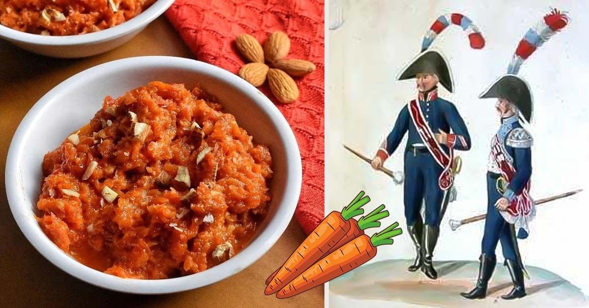 gajar ka halwa history