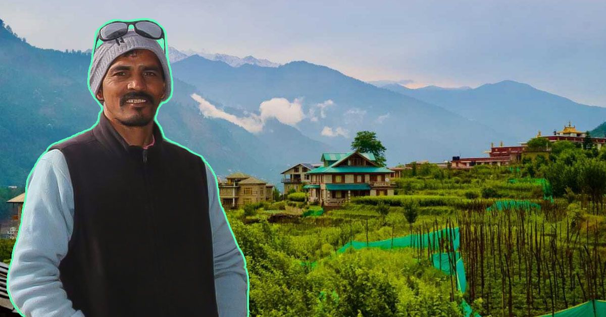 farmer runs a century old pahadi homestay in himachal pradesh