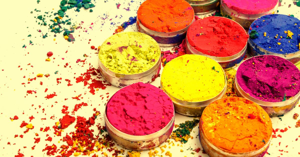 natural holi colours