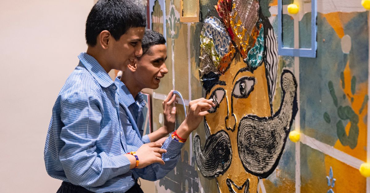 project sparsh encourages visually impaired students to appreciate art