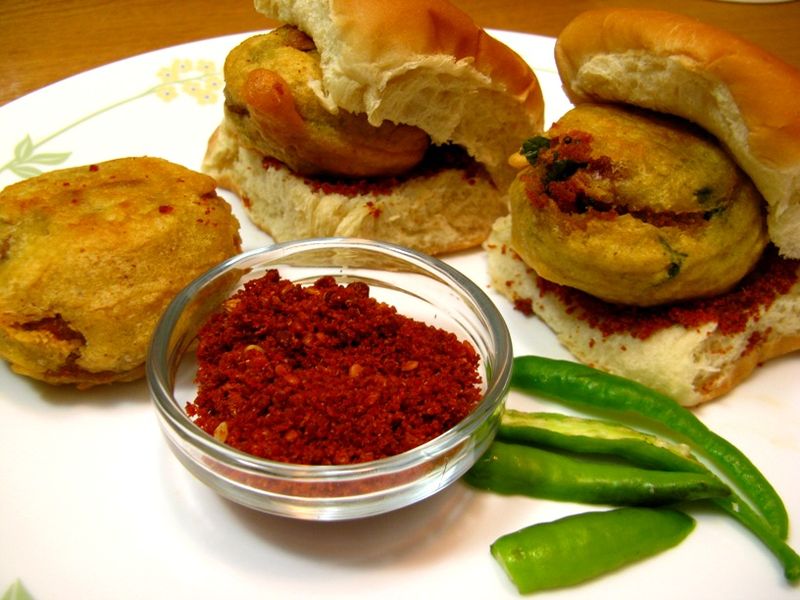 The vada pav from Gajanan comes recommended by Amitabh Bachchan,