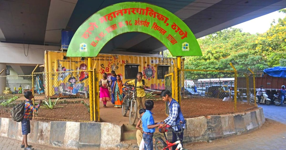 Identified families and children staying at Teen Hath Naka signal in Thane and raise awareness and funds for India's first Signal School