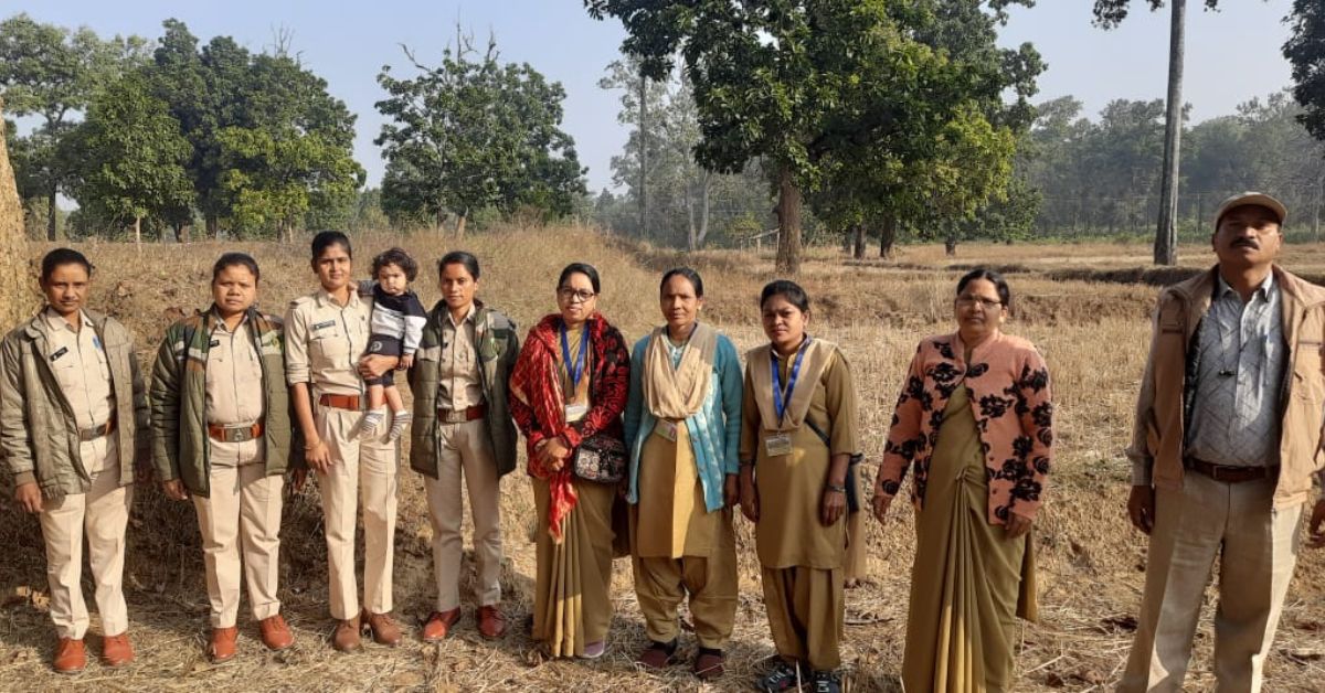 With the help of forest guards, Jain was able to recover 600 hectares of forest land. 